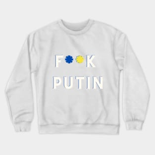 f**k putin Crewneck Sweatshirt